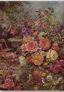 unknow artist Floral, beautiful classical still life of flowers.081 china oil painting artist